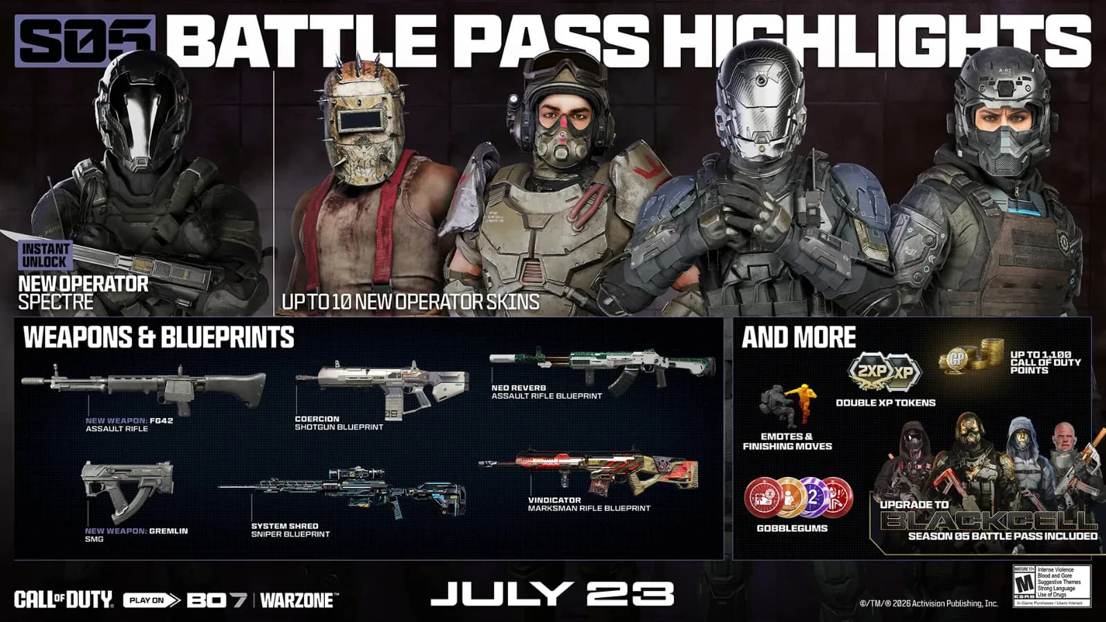 BO7 Machine of War: Unlock the Mammoth LMG (S5, ~8 Hrs)