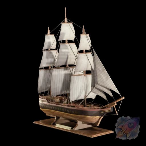 "Leviathan's Crown" Ship Model