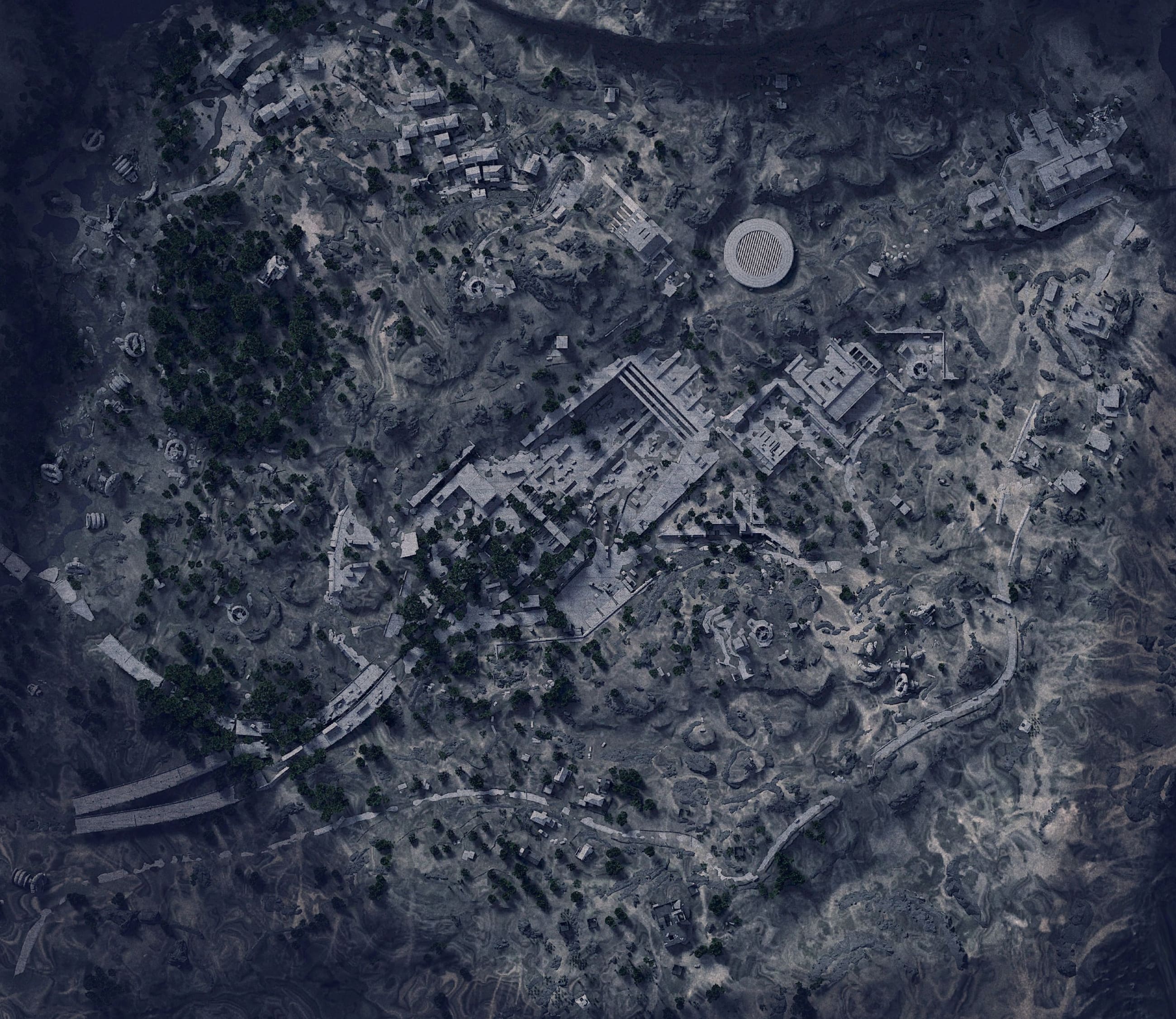 The Blue Gate map overview